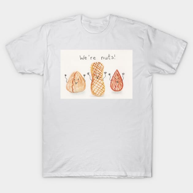 We're nuts T-Shirt by Charlotsart